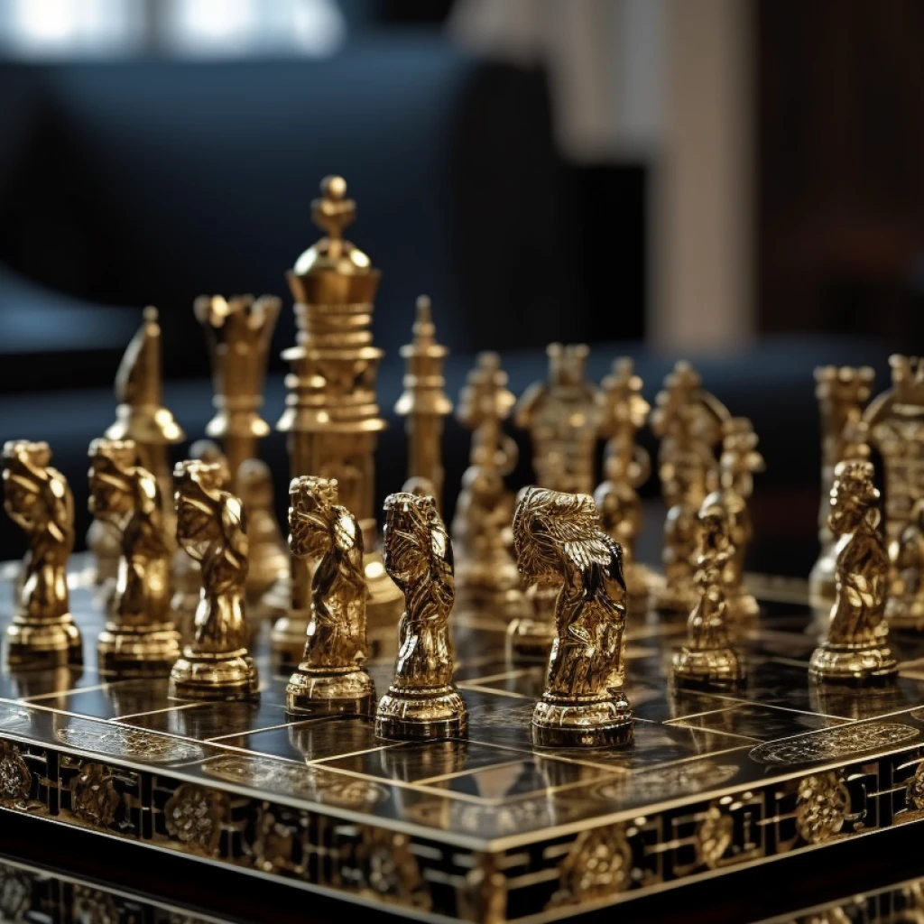 Luxury chess set