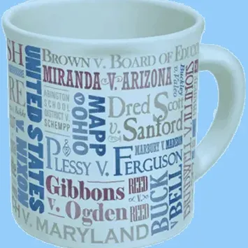 Supreme Court Case Mug