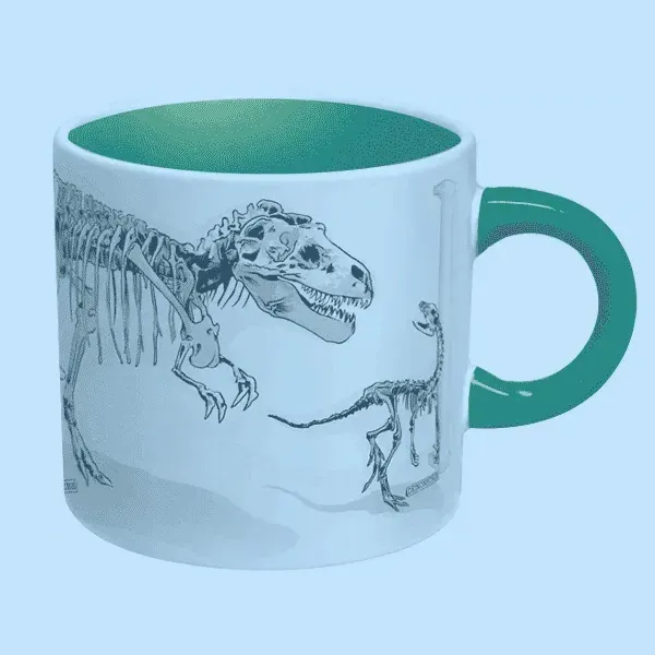 A Dinosaur Scene That Transforms